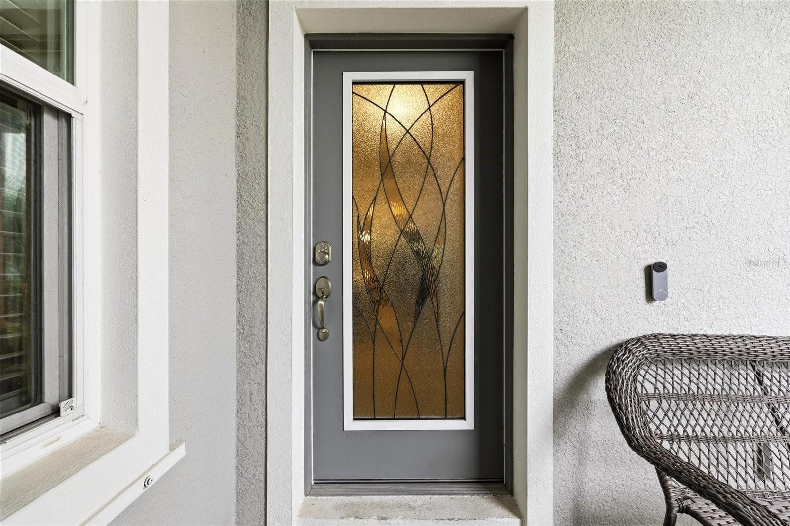 GLASS PANEL FRONT DOOR - 3036 SKY BLUE CV, LAKEWOOD RANCH