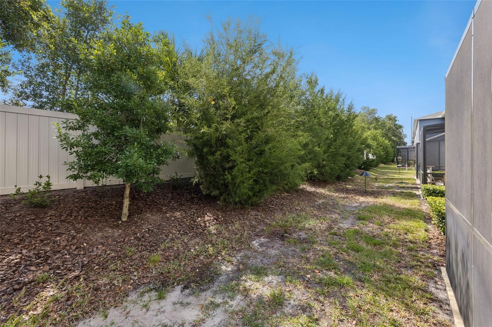 Back Yard - 3129 RIVERBOAT WAY, OVIEDO