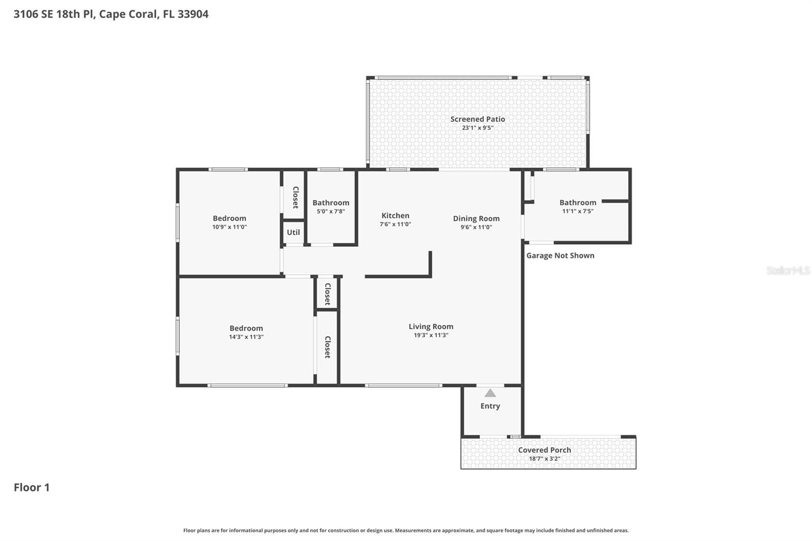 Single Family Residence at 3106 SE 18TH PL, CAPE CORAL, photo 47 of 47