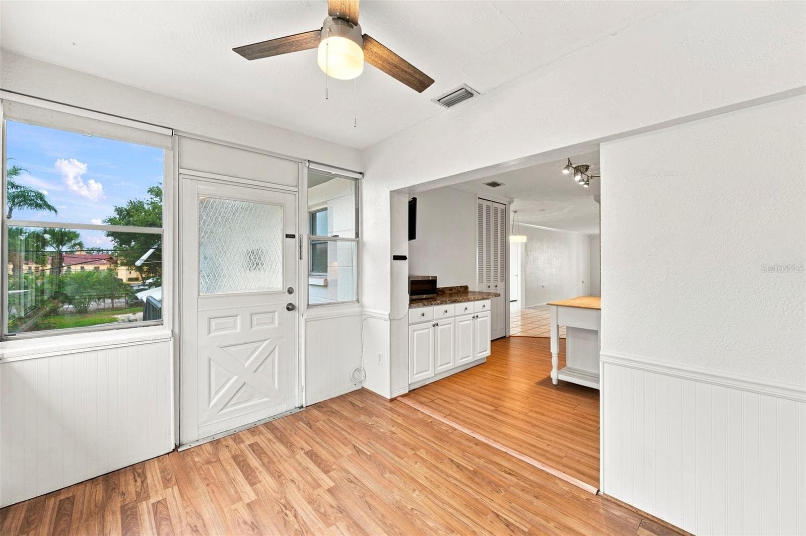 Porch showing Back Door - 1342 SNELL ISLE BLVD NE #4, ST PETERSBURG