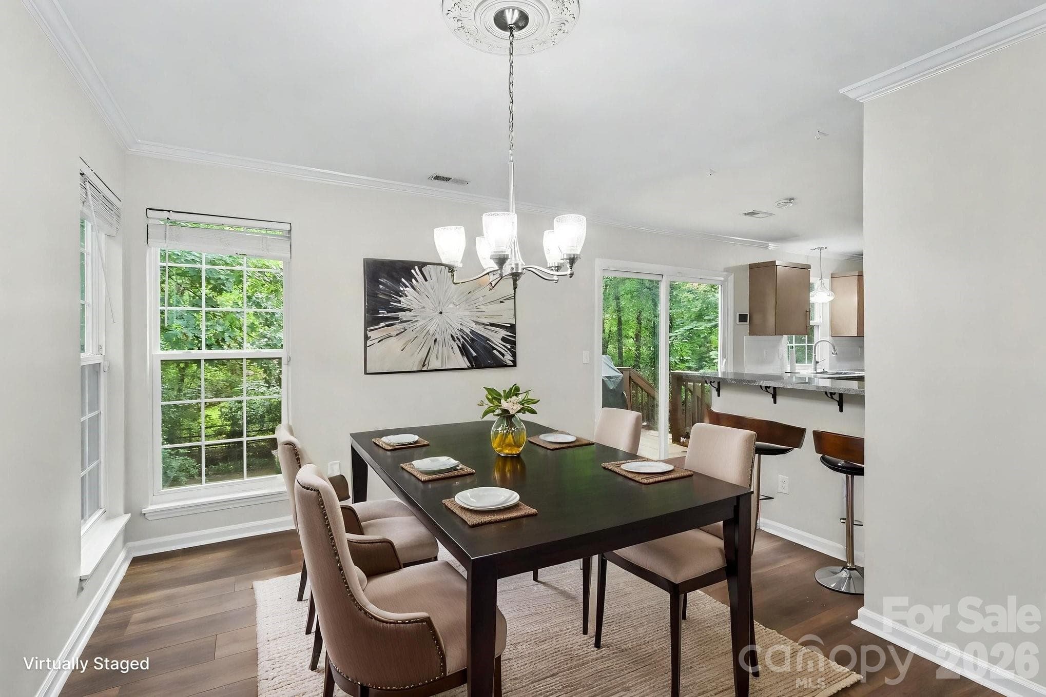 DINING ROOM (VIRTUAL) - 2132 Killarney Place, Charlotte