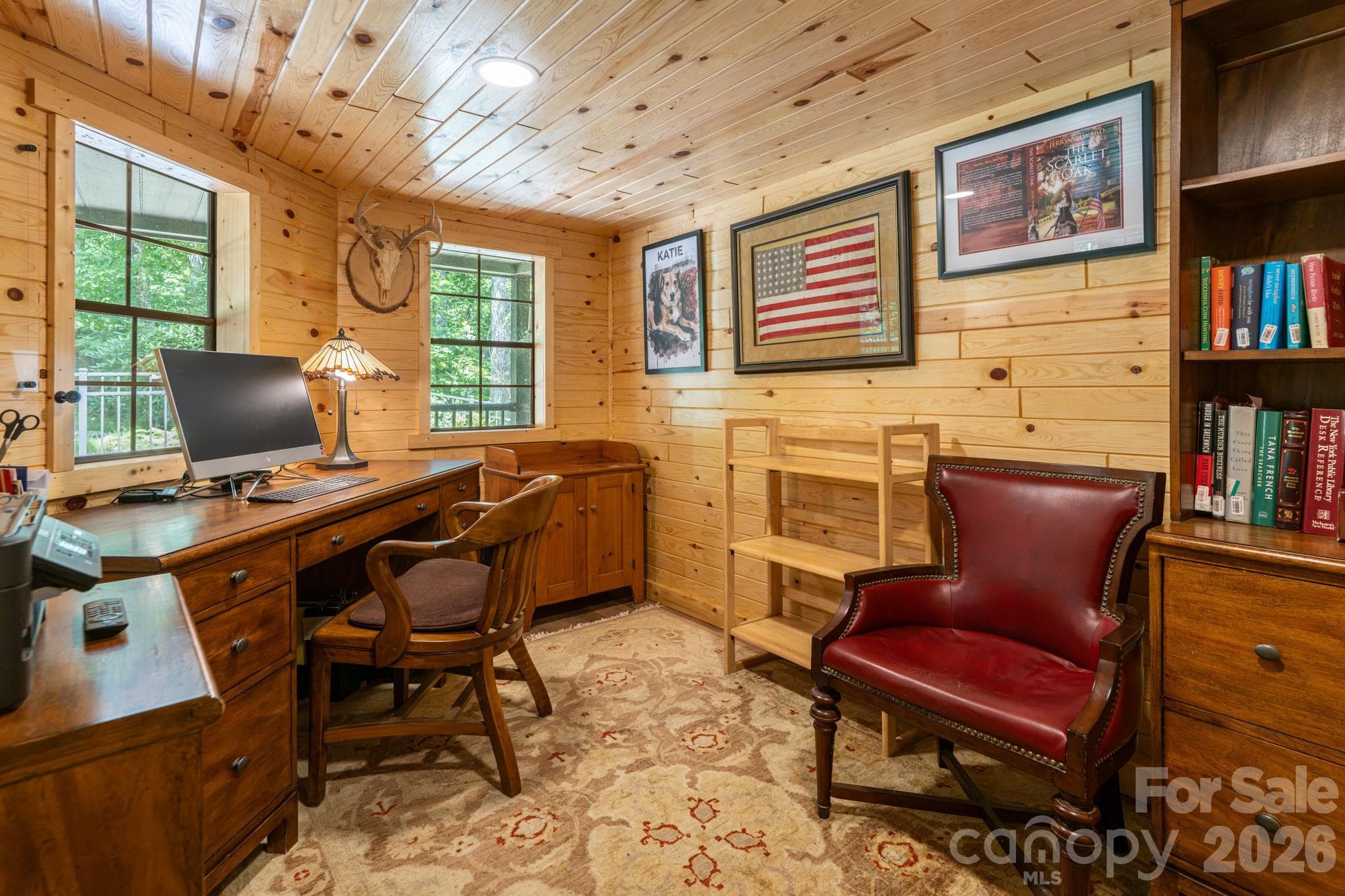 355 SQ FT Outbuilding with office space and room for hobbies/workshop. - 403 Thunder Mountain Road, Hendersonville