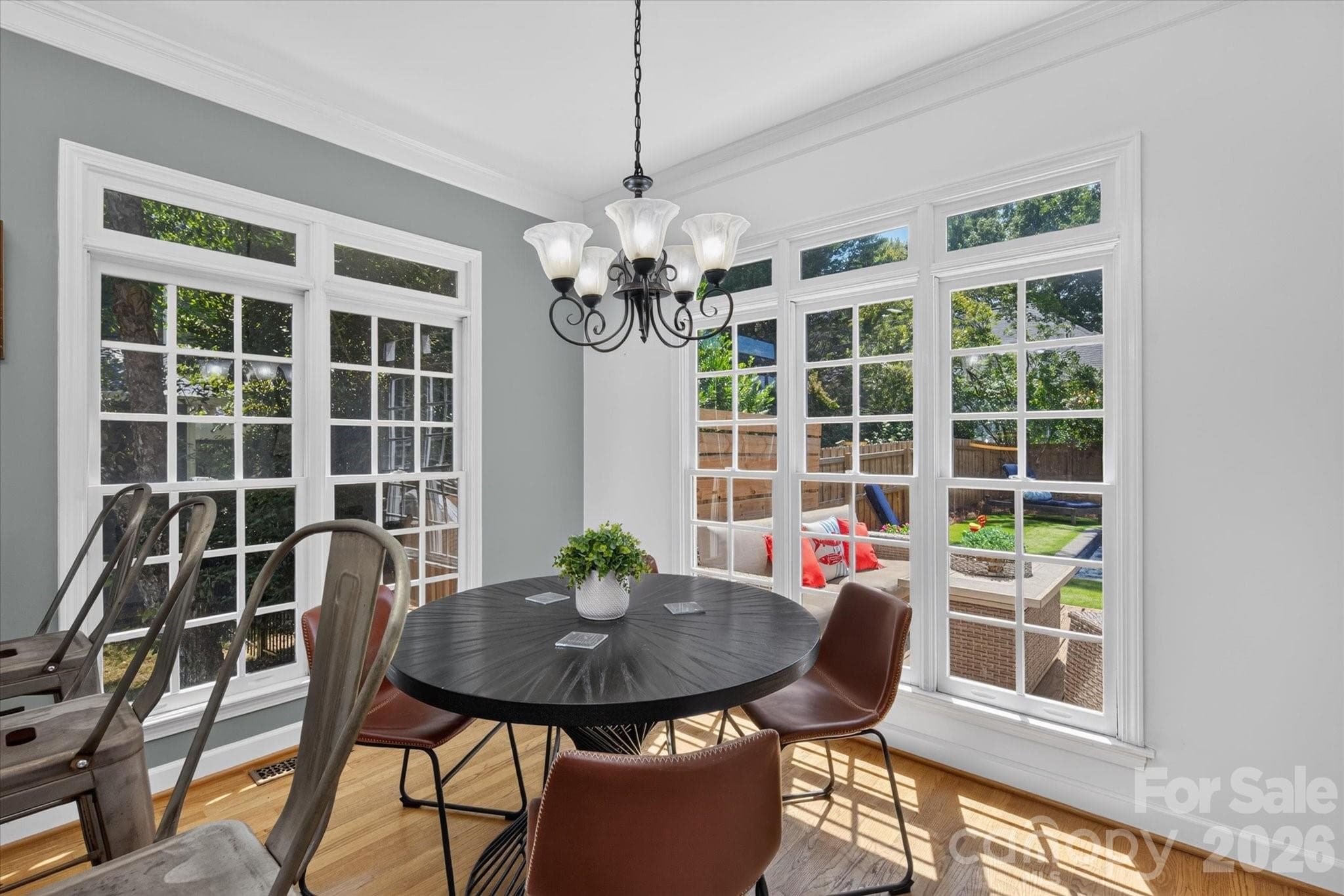 Wall to wall windows for plenty of natural light - 1235 Old Coach Lane, Rock Hill