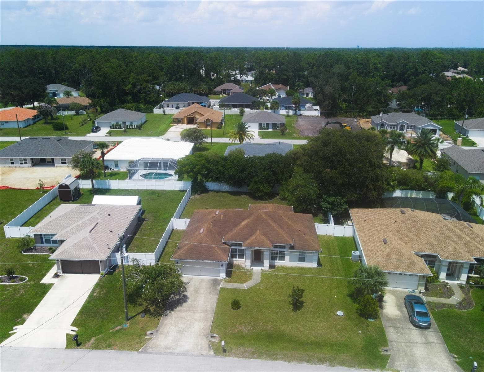 Aerial view - 7 PHOENIX LN, PALM COAST