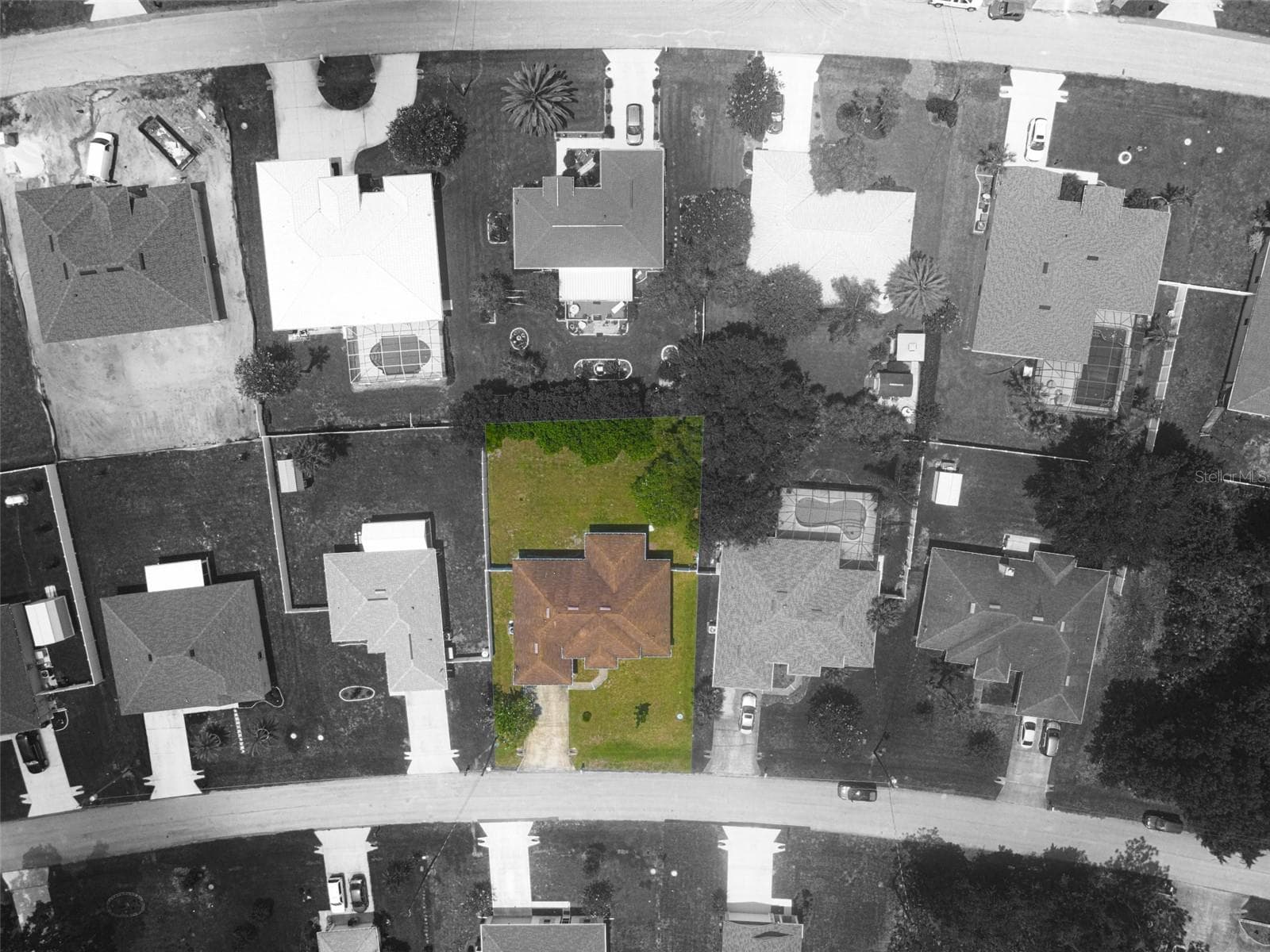 Aerial view - 7 PHOENIX LN, PALM COAST