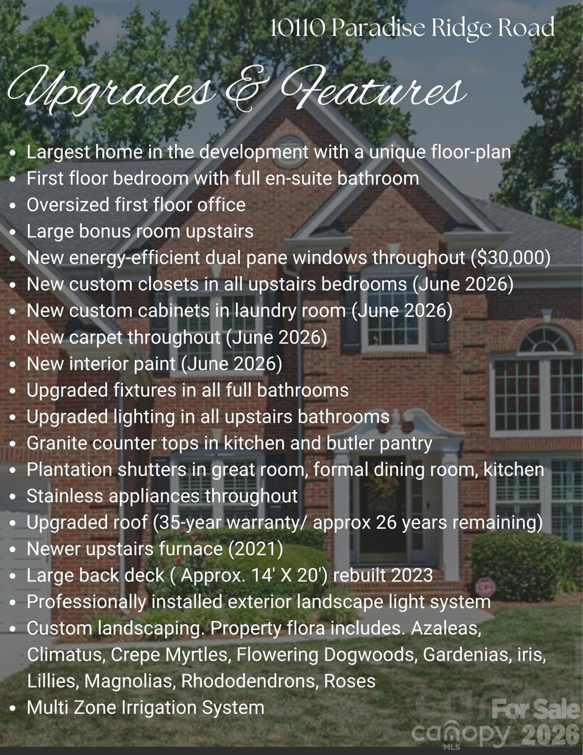 Single Family Residence at 10110 Paradise Ridge Road, Charlotte, photo 4 of 40