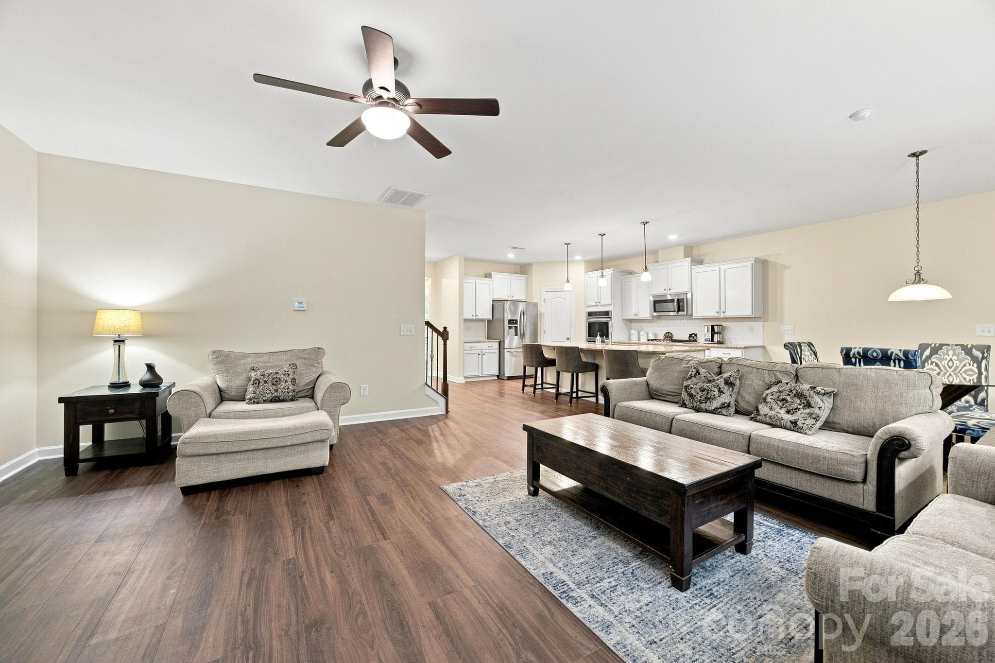 Spacious Living Area - 2709 Sugaree Court, Waxhaw
