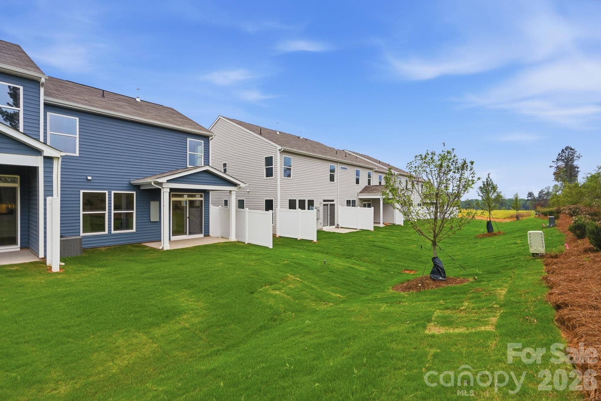 Rear of home - 114 Pointer Trail, Troutman