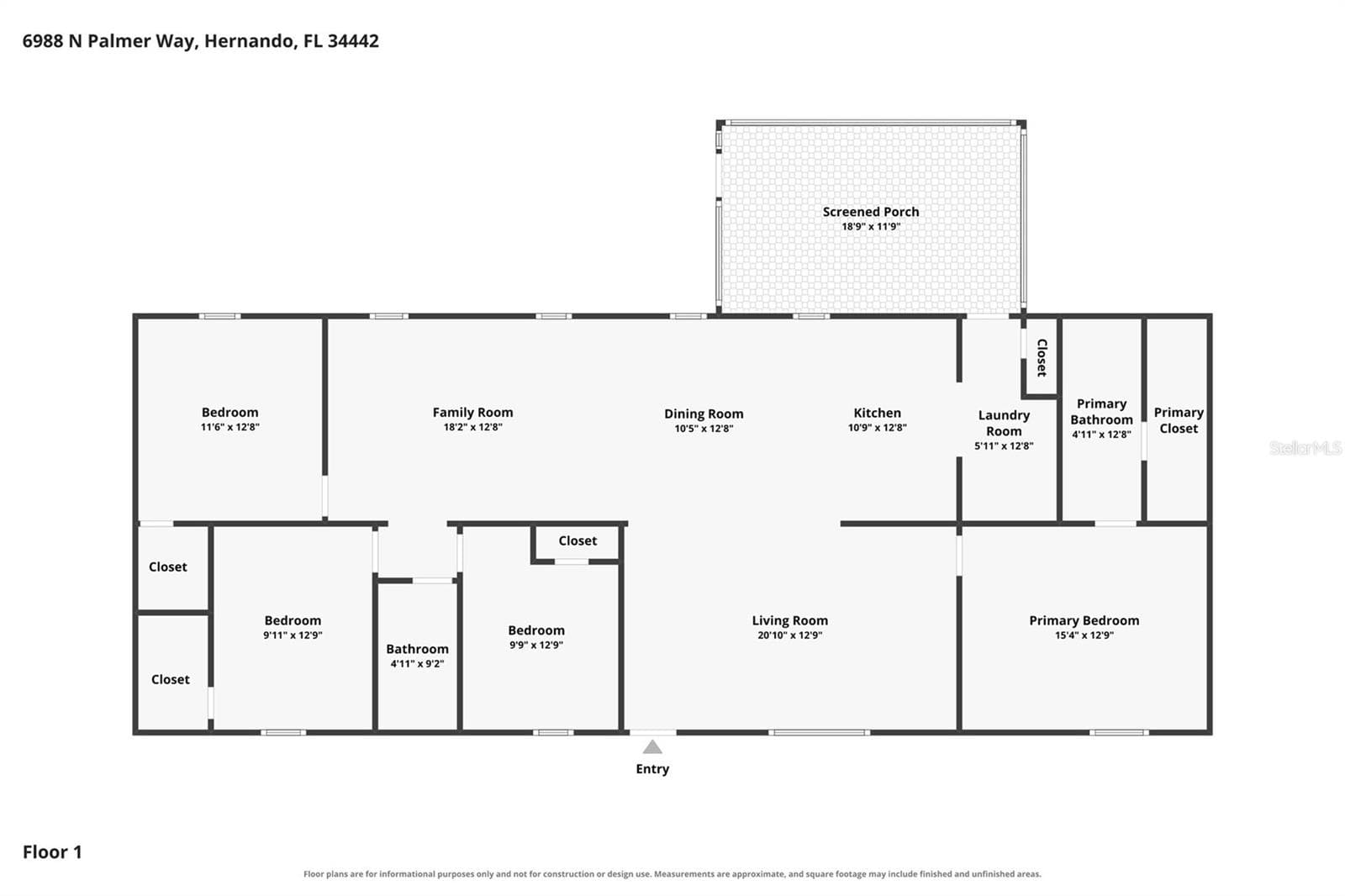 Manufactured Home at 6988 N PALMER WAY, HERNANDO, photo 2 of 48