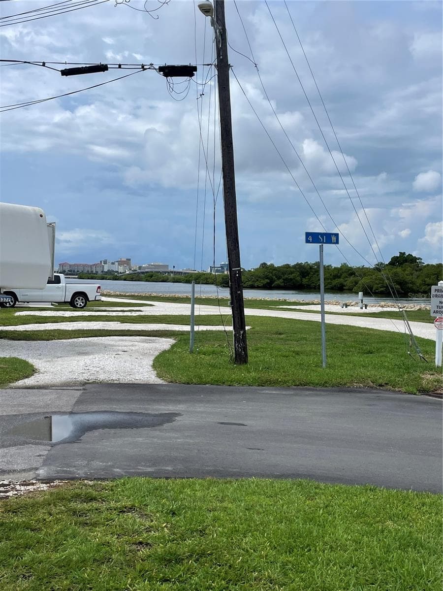 View of river across the street from lot - 177 4TH ST W, PALMETTO