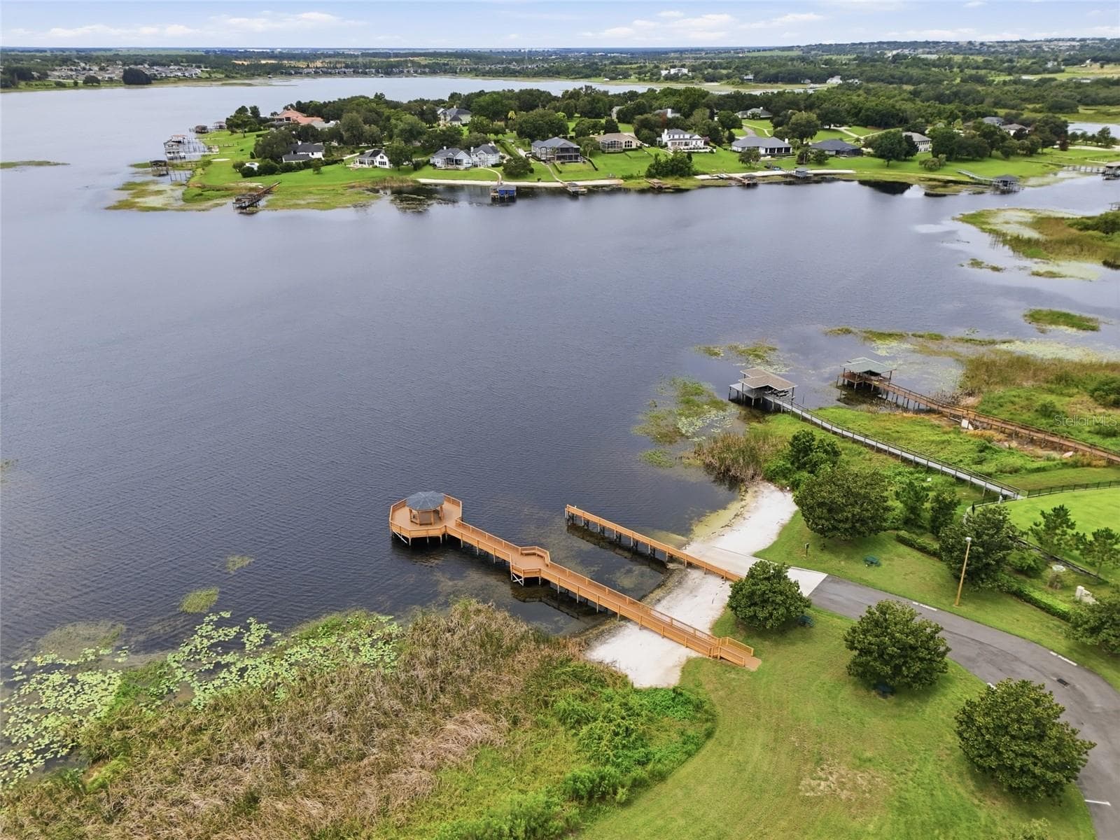 Community amenities: boat ramp and pavilion - 17535 COBBLESTONE LN, CLERMONT