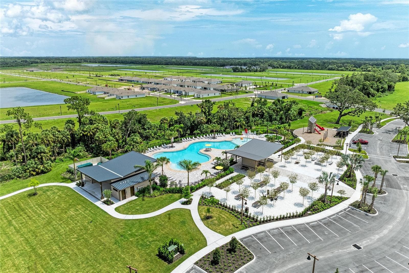 RESORT-STYLE POOL, PLAYGROUND, ETC. - 12703 BLUE REFLECTION AVE, PARRISH