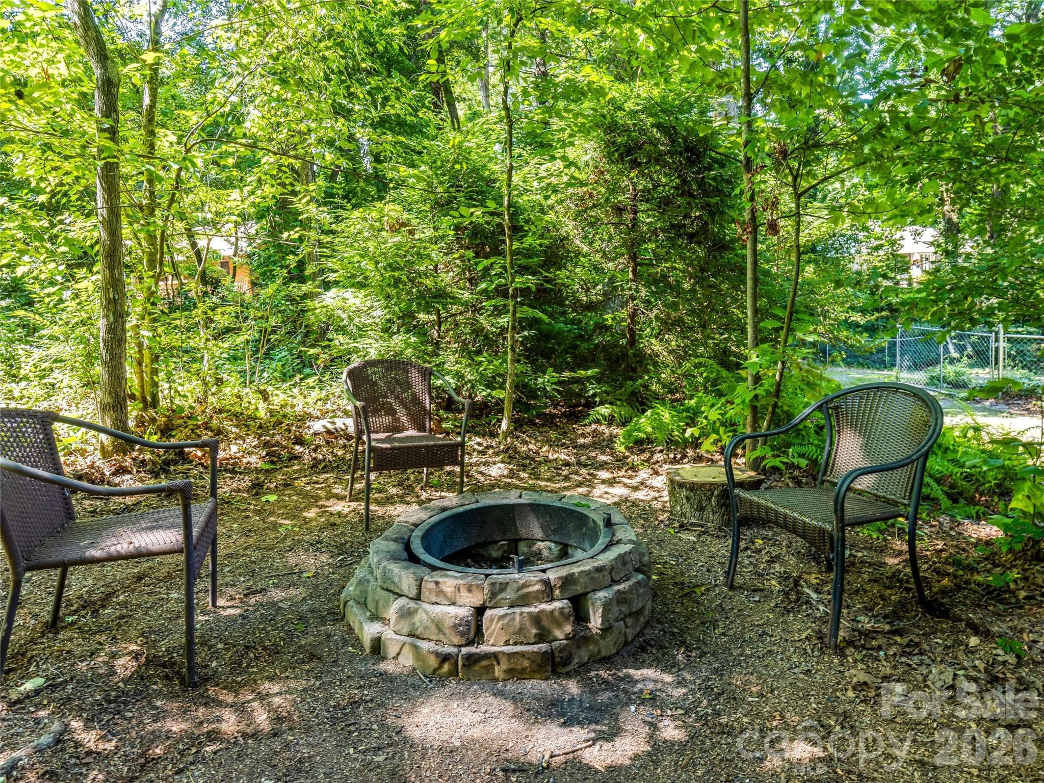 1 of 2 firepits - 70 Promised Ridge Drive, Hendersonville