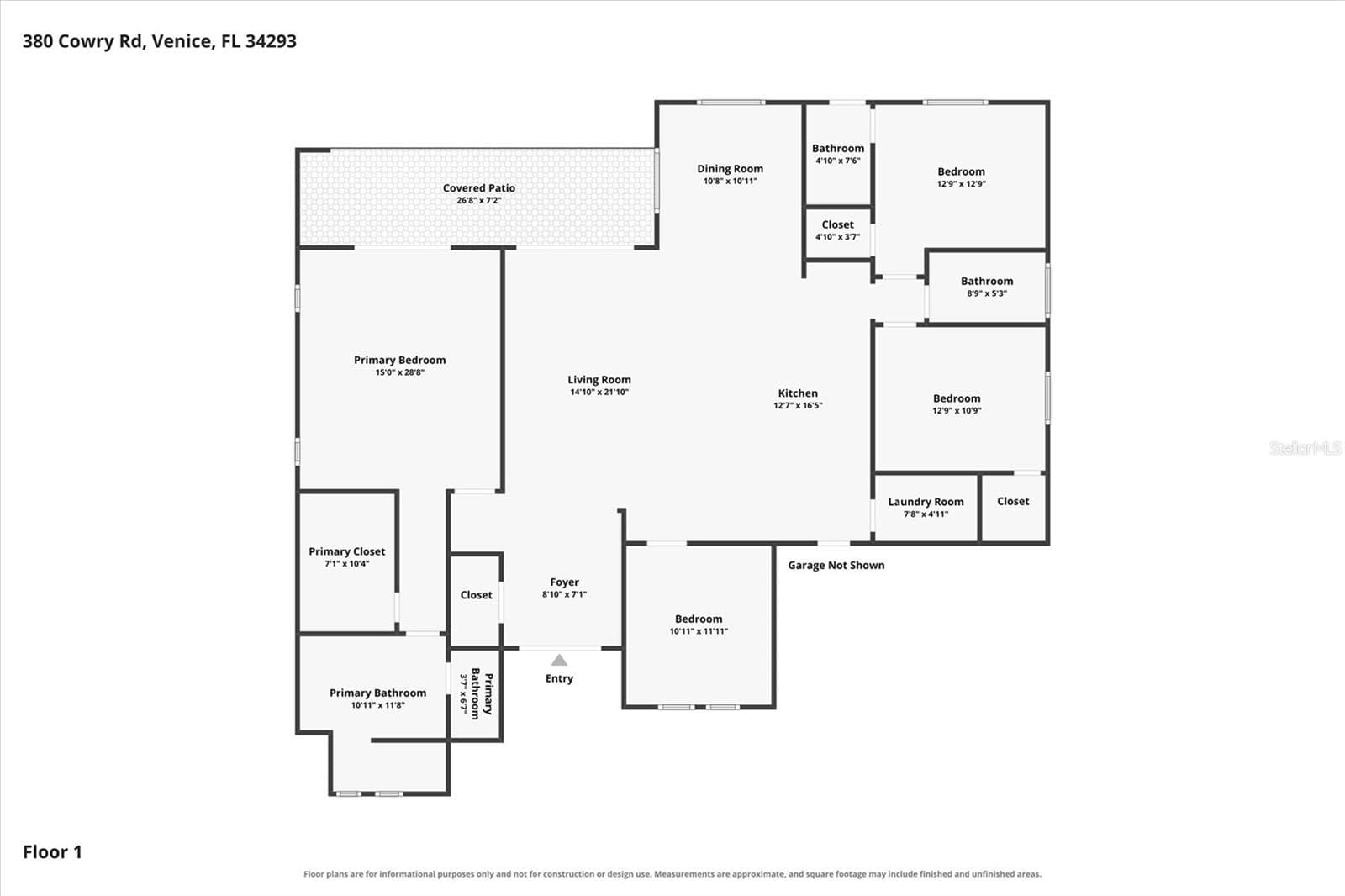 Single Family Residence at 380 COWRY RD, VENICE, photo 58 of 58