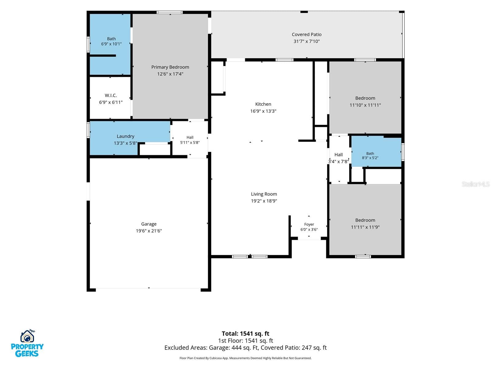 Floor Plan - 14390 MADDOCK AVE, PORT CHARLOTTE