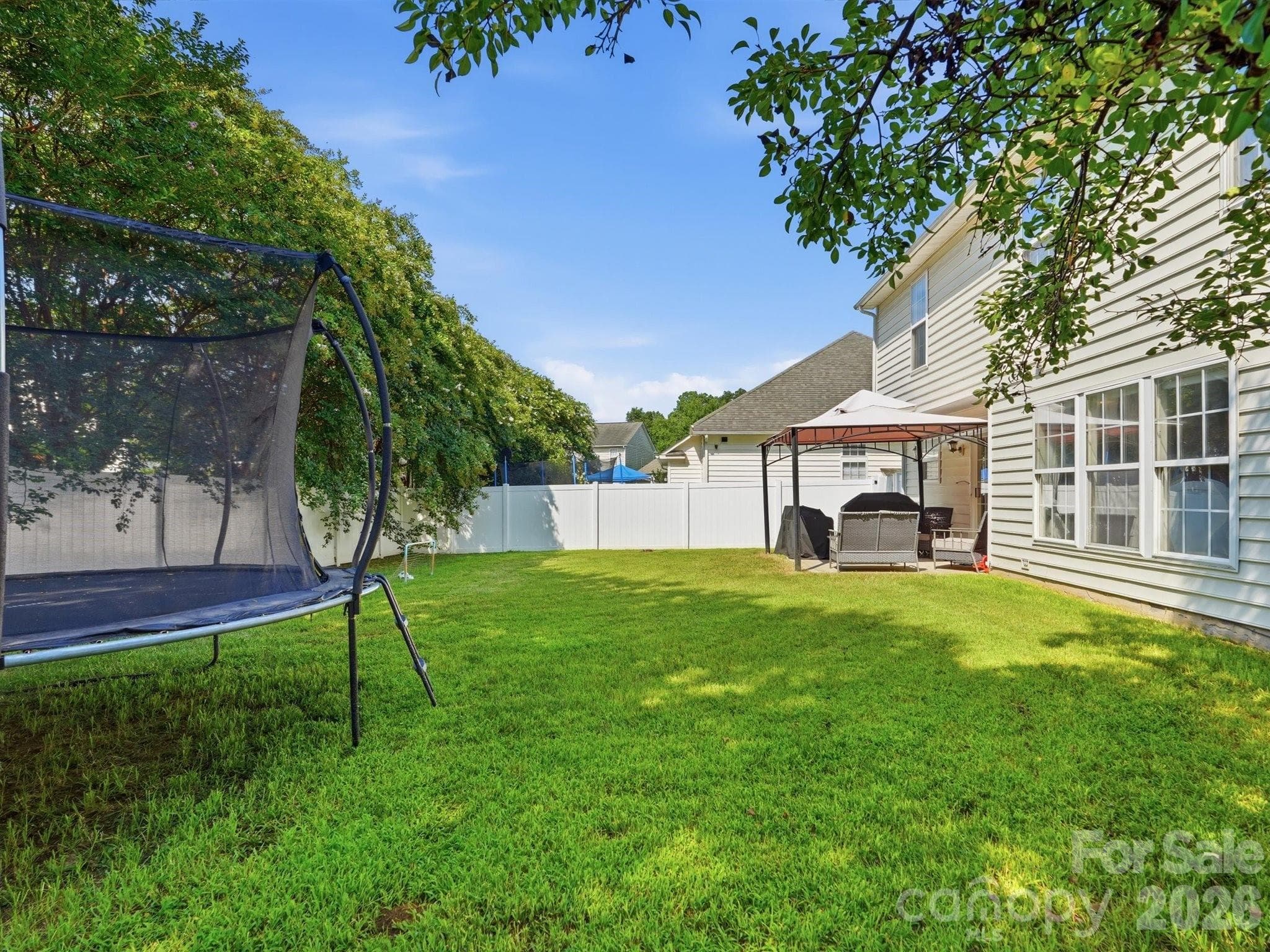 Backyard - 6618 Courtland Street, Indian Trail