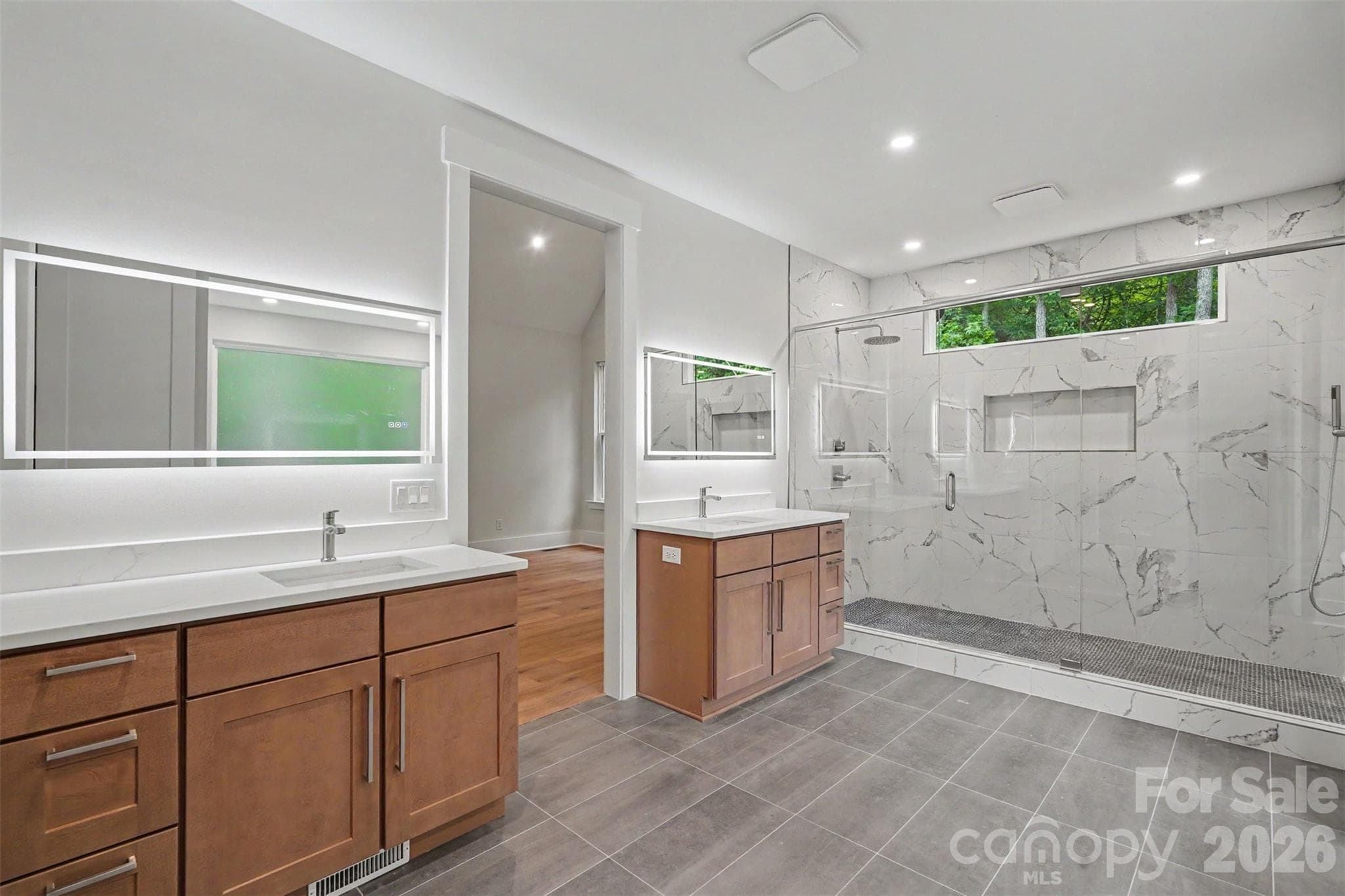 Ensuite Primary Bathroom - 4808 Rockwood Drive, Waxhaw