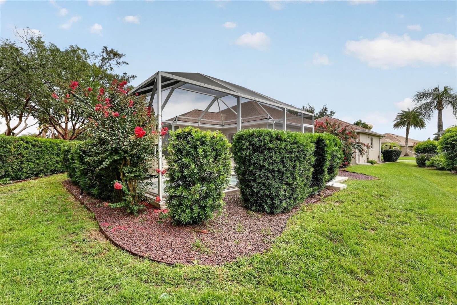 Back corner of home - 1218 CAMERO DR, LADY LAKE