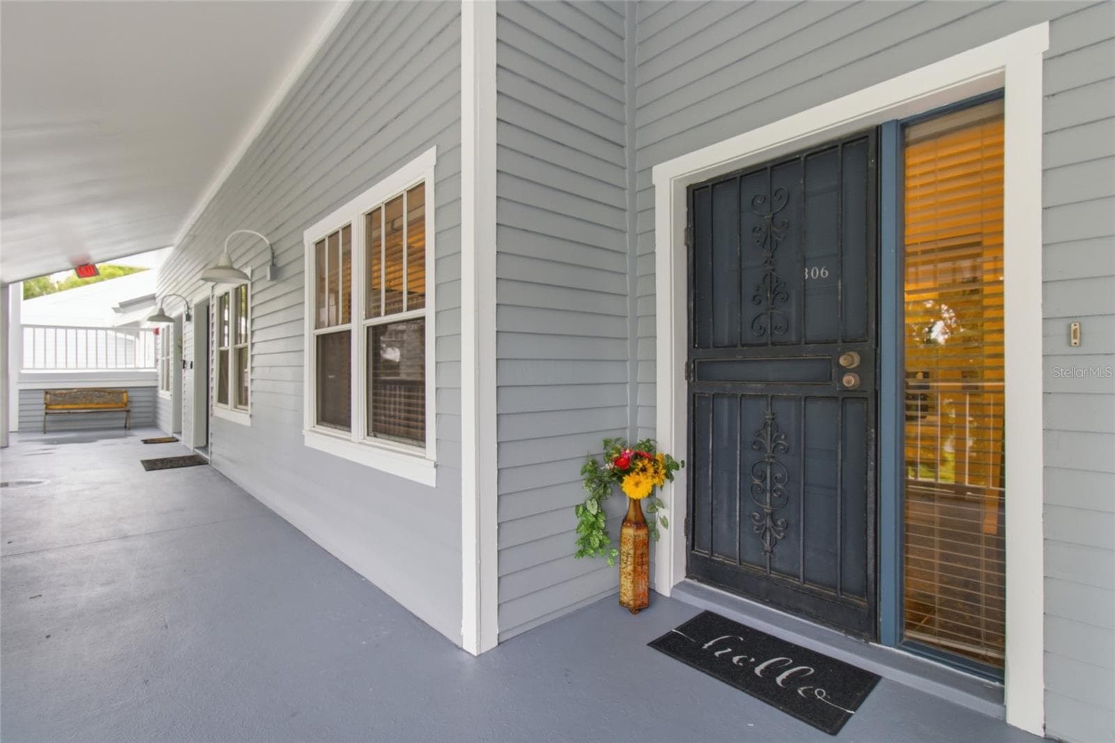 Your front entrance - 2599 DOLLY BAY DR #306, PALM HARBOR