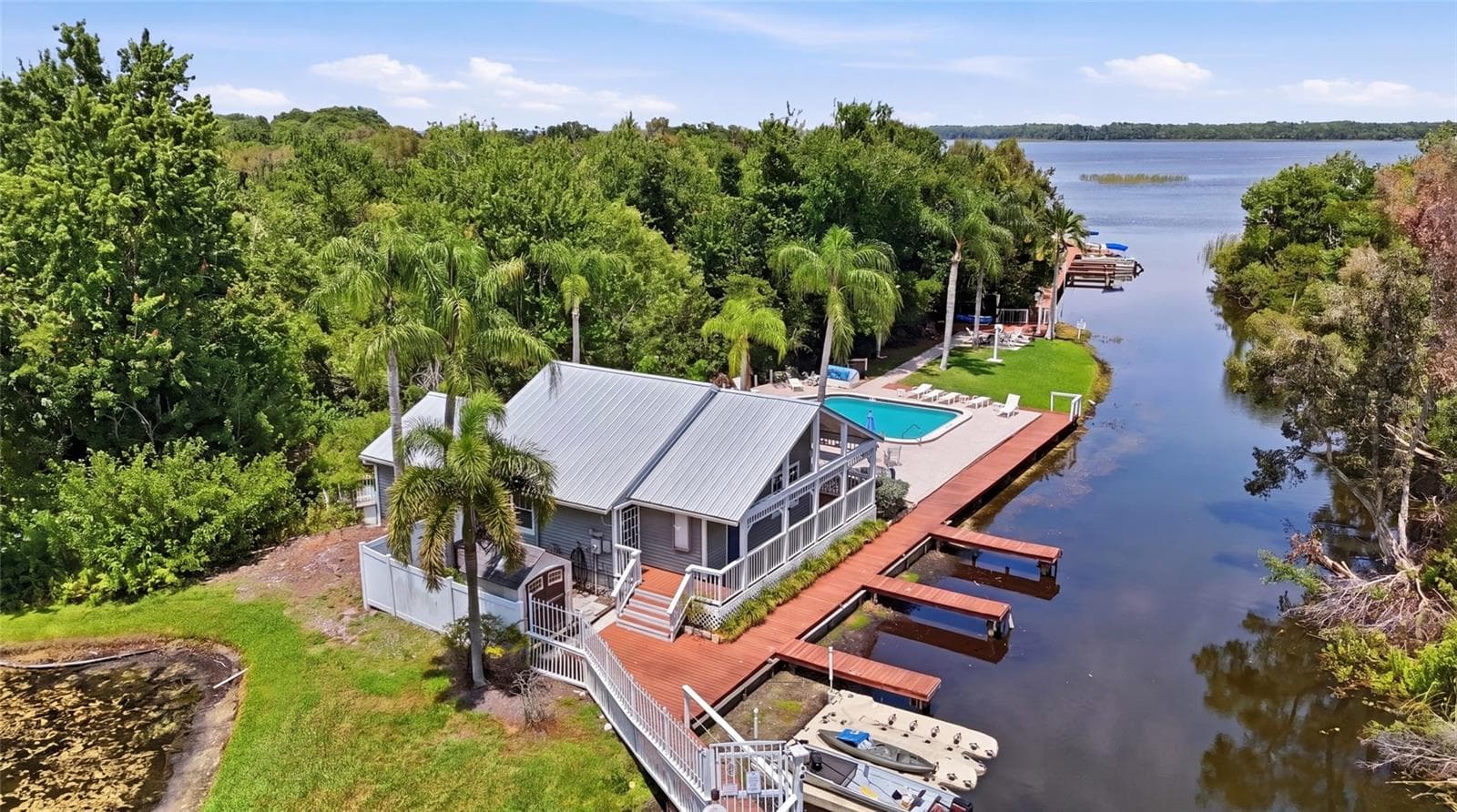 Clubhouse, Boat Slips, Kayak Space, Fire pit, BBQ, Dock and waterfront pool - 2599 DOLLY BAY DR #306, PALM HARBOR