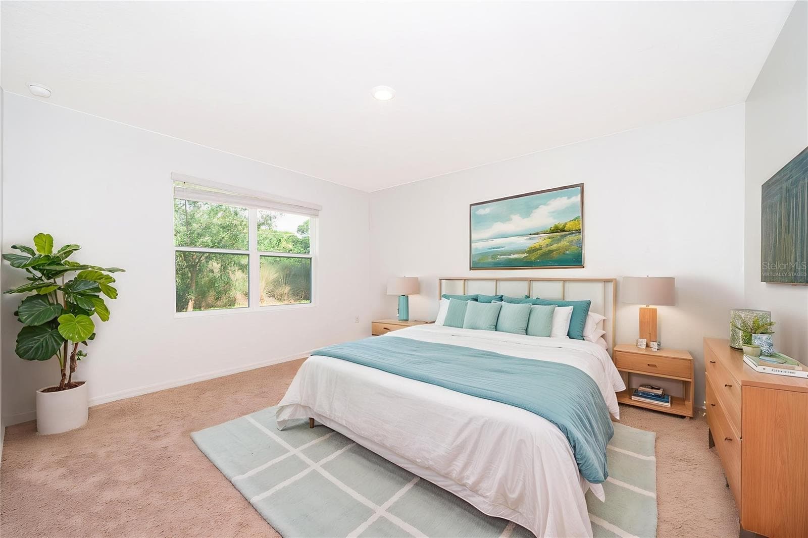 Primary Bedroom - Virtually Staged Option 1 - 239 LAZIO CIR, DEBARY