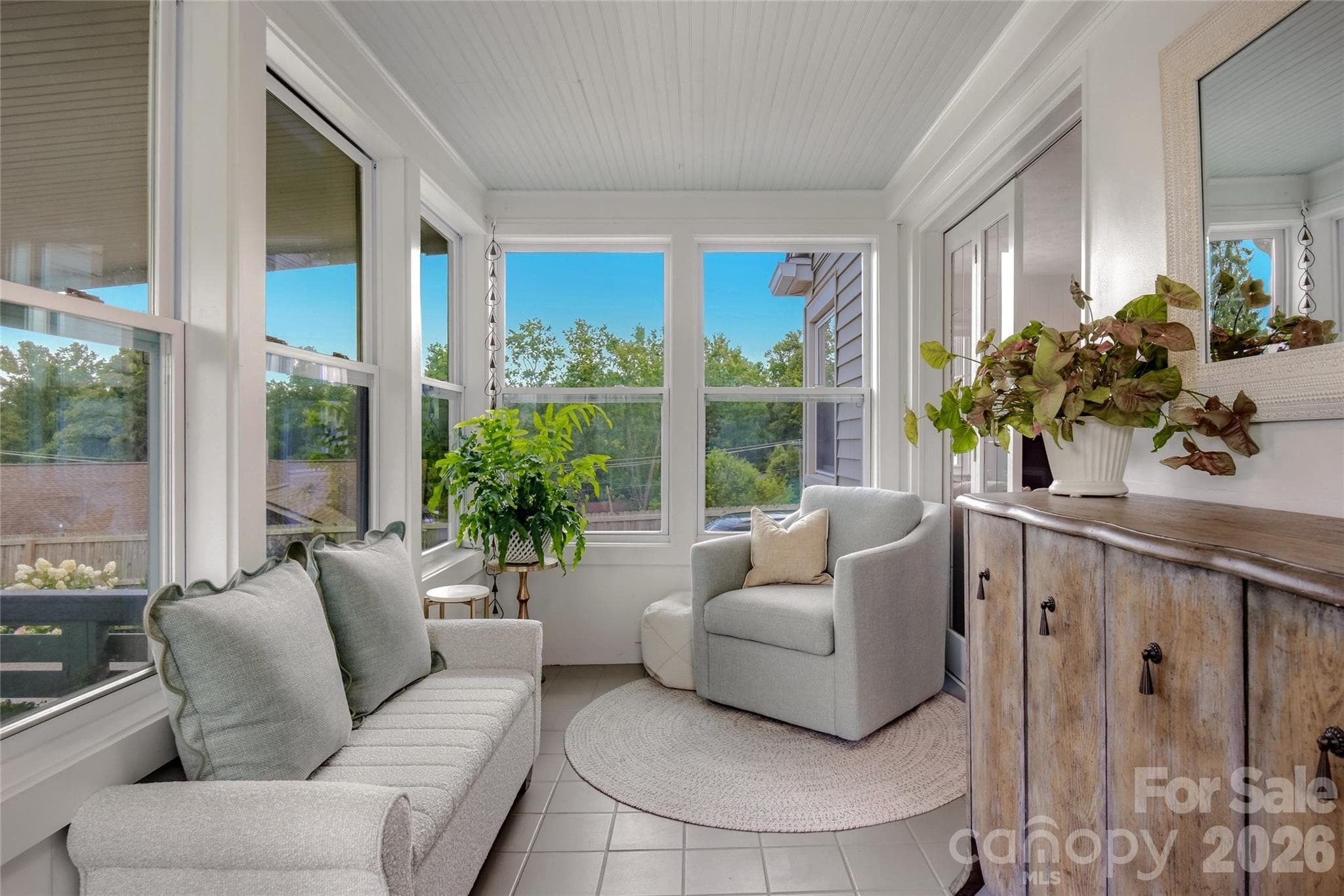 Sunroom located off the back. - 10 Springdale Road, Asheville