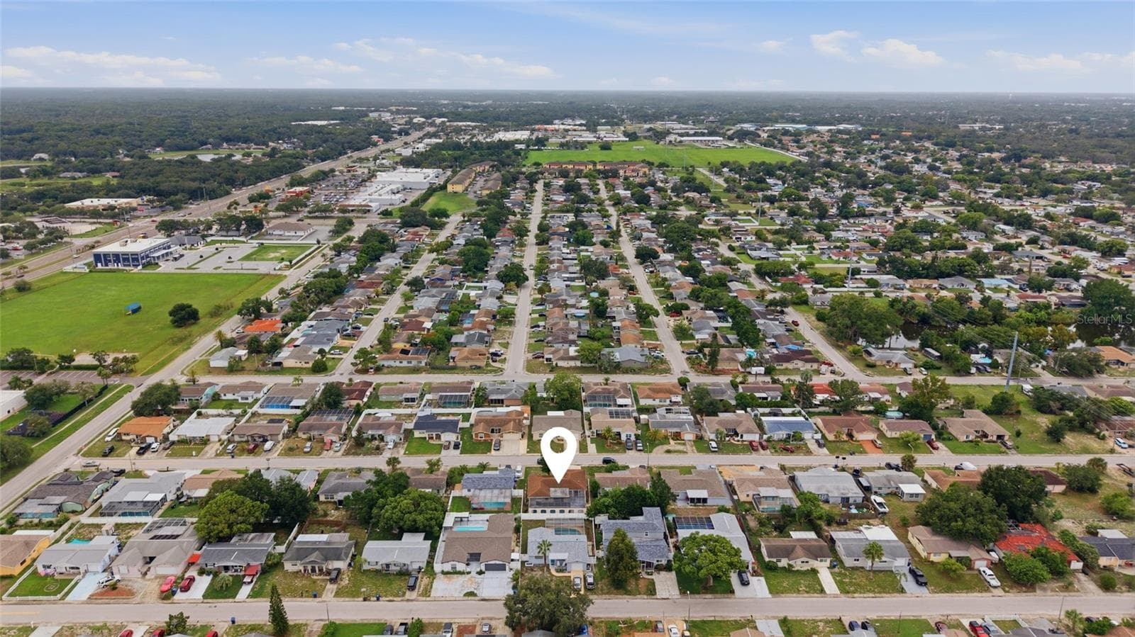 Aerial Location of Home - 8207 DEDHAM DR, PORT RICHEY