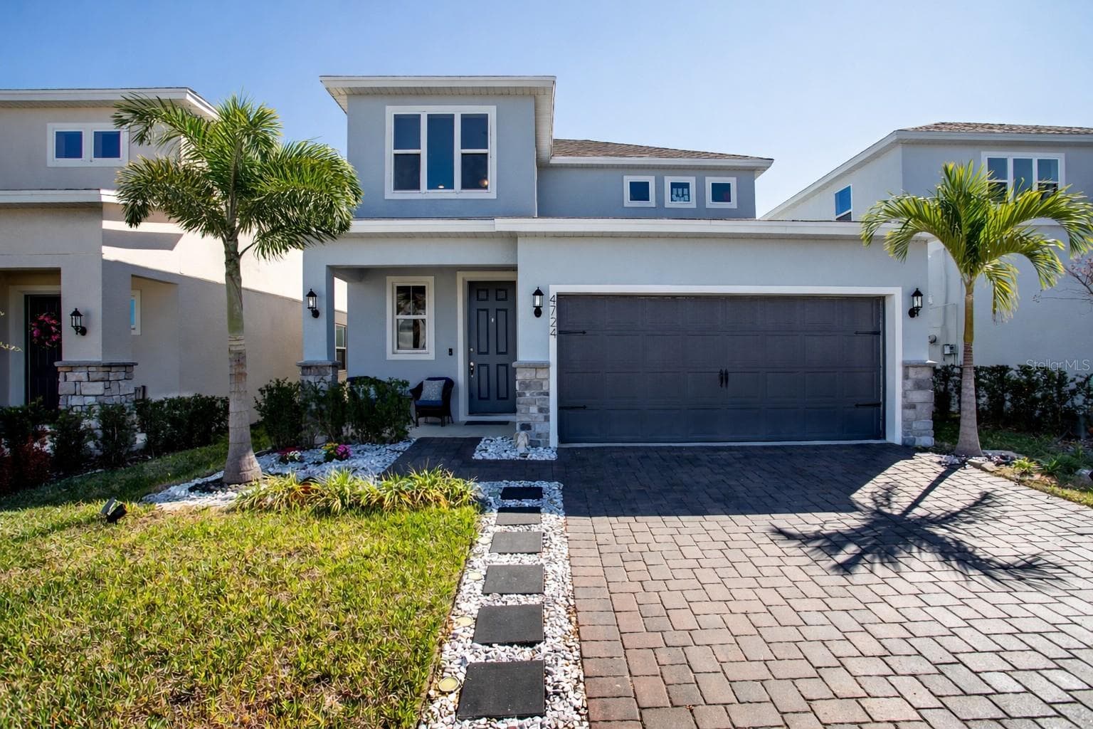 Front of house facing west. - 4724 CRAGMERE LOOP, CLERMONT