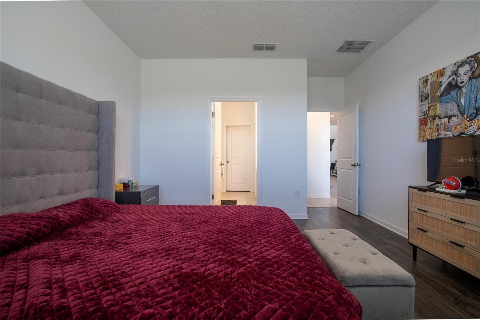 side primary bedroom downstairs - 4724 CRAGMERE LOOP, CLERMONT