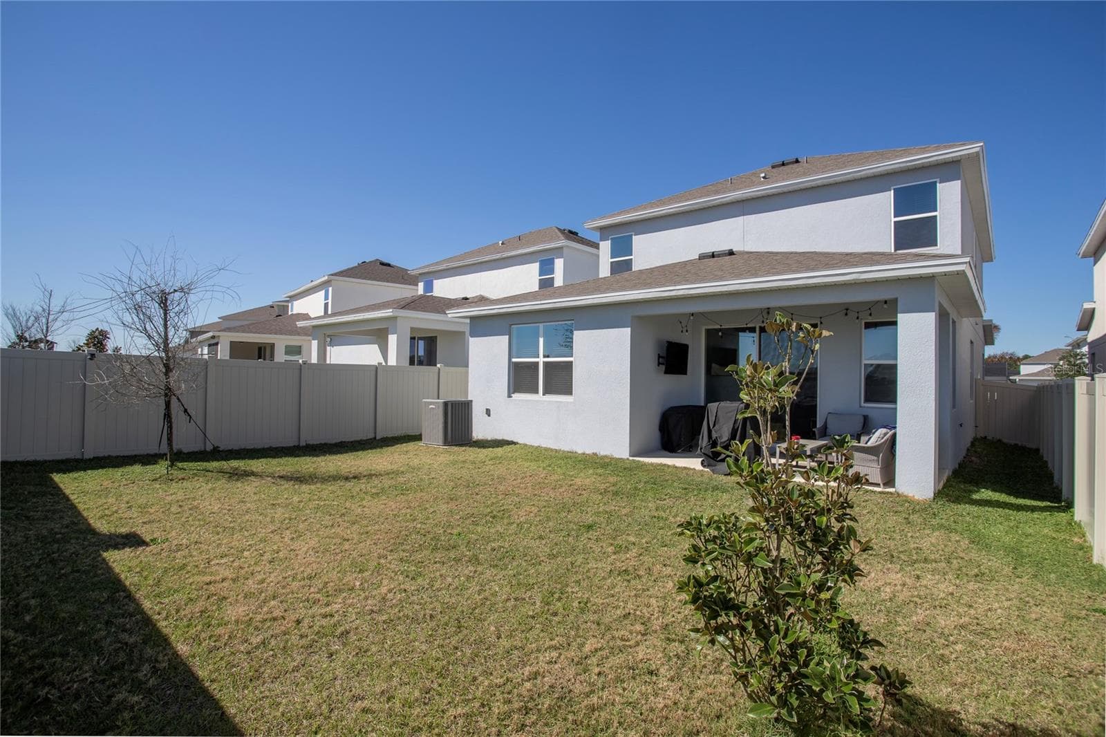 backyard - 4724 CRAGMERE LOOP, CLERMONT