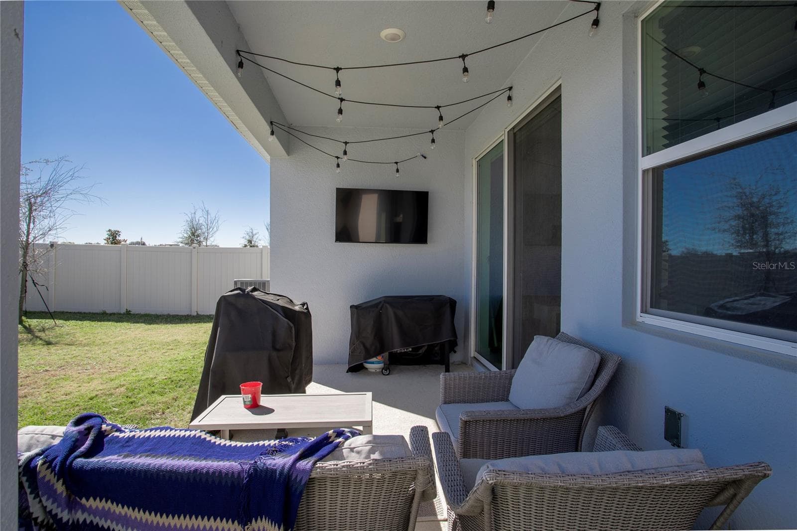 back patio area - 4724 CRAGMERE LOOP, CLERMONT