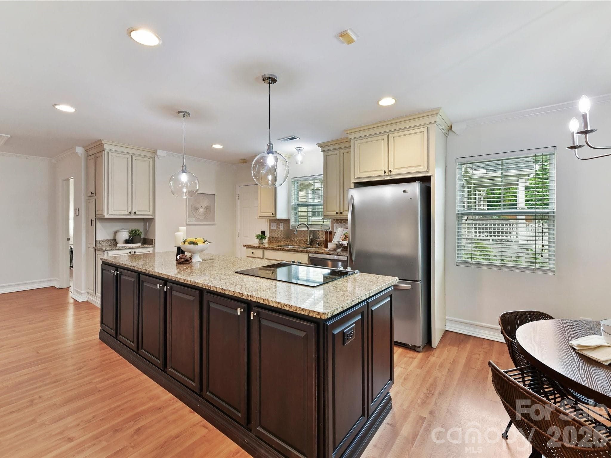 Kitchen with great storage and 10' island - 2028 Hamorton Place, Charlotte