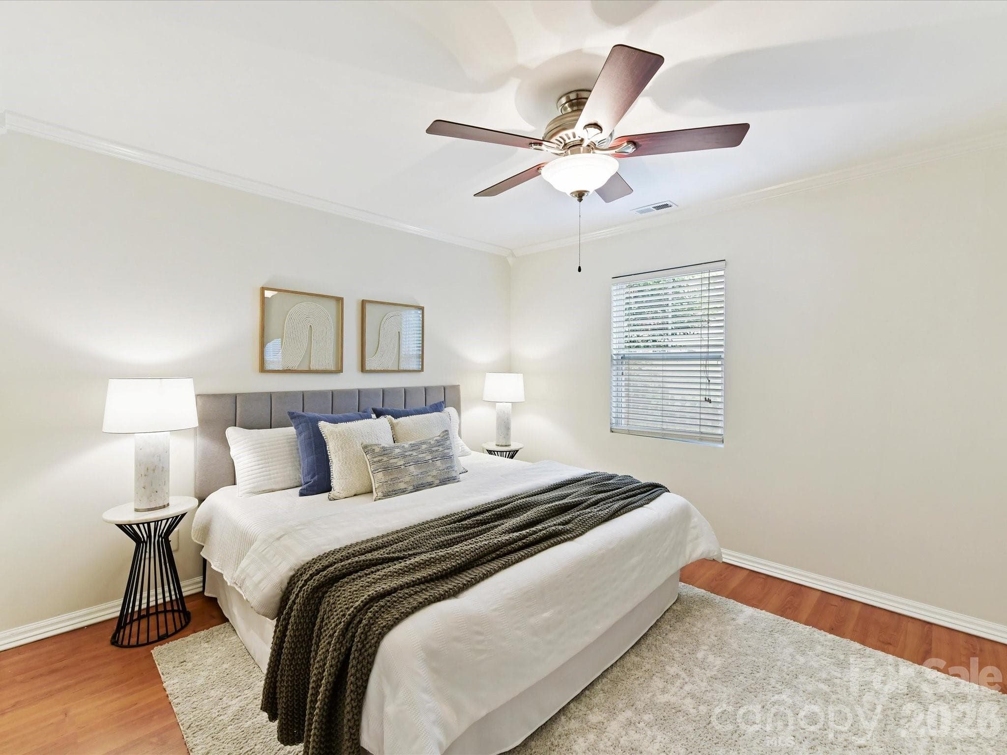 Primary bedroom with en suite bath - 2028 Hamorton Place, Charlotte