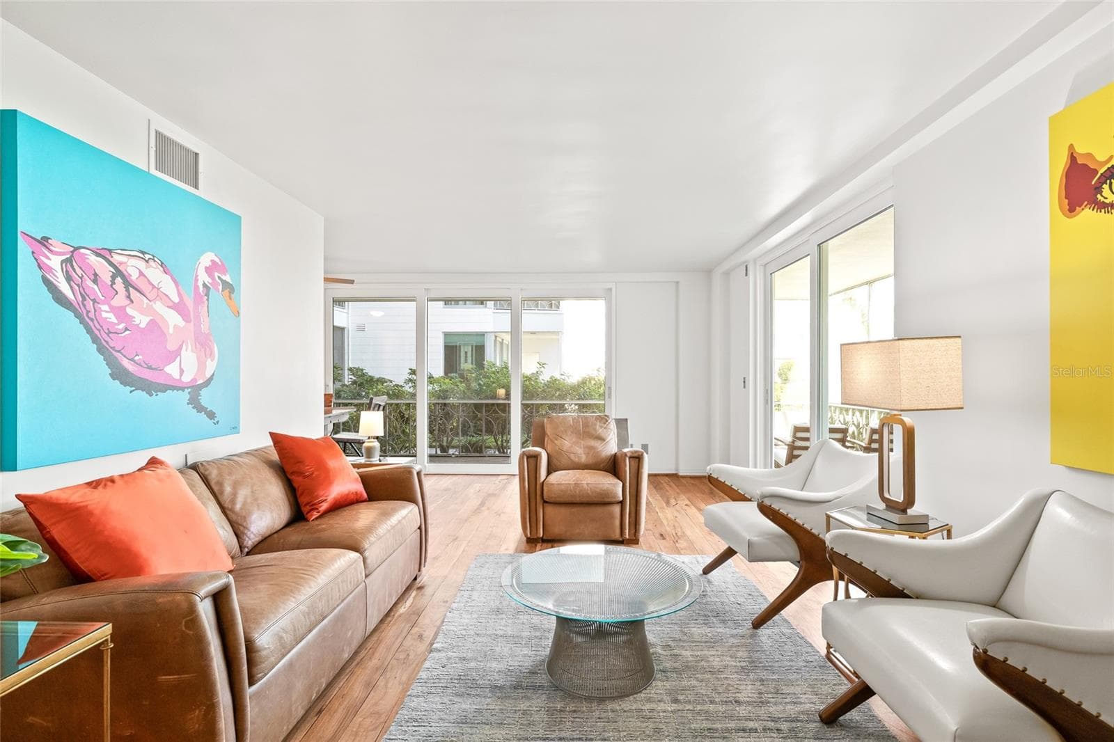 The entire condo has been freshly painted after the popcorn ceiling was removed. - 1012 N SHORE DR NE #14, ST PETERSBURG