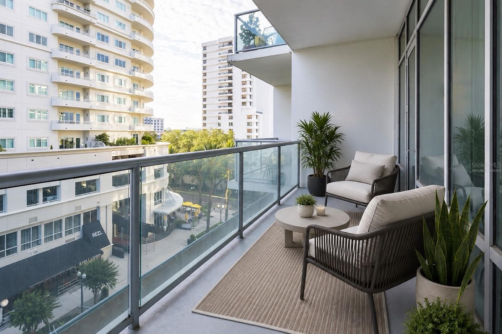 Virtually Staged Image. - 101 S EOLA DR #614, ORLANDO