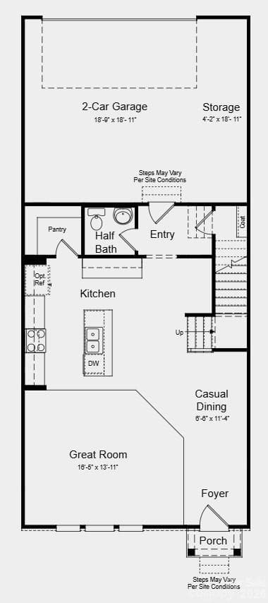 Additional Highlights include: Quick treads on stairs, laminate flooring at great room, range package, and upgraded cabinet hardware. - 527 Silver Star Boulevard, Indian Trail
