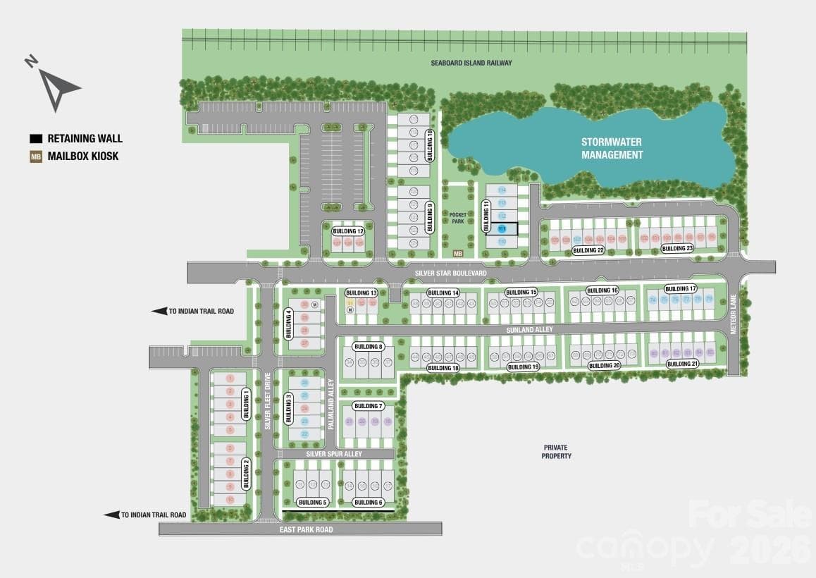 527 Silver Star Boulevard Sitemap - 527 Silver Star Boulevard, Indian Trail