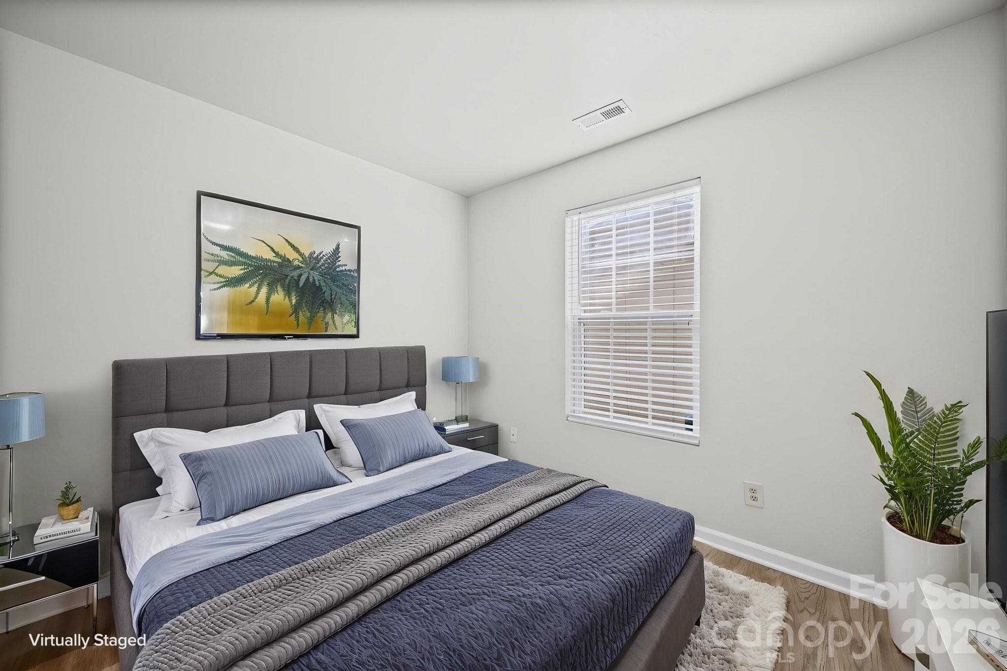 Bedroom 2 Virtually Staged - 1604 Bray Drive, Charlotte