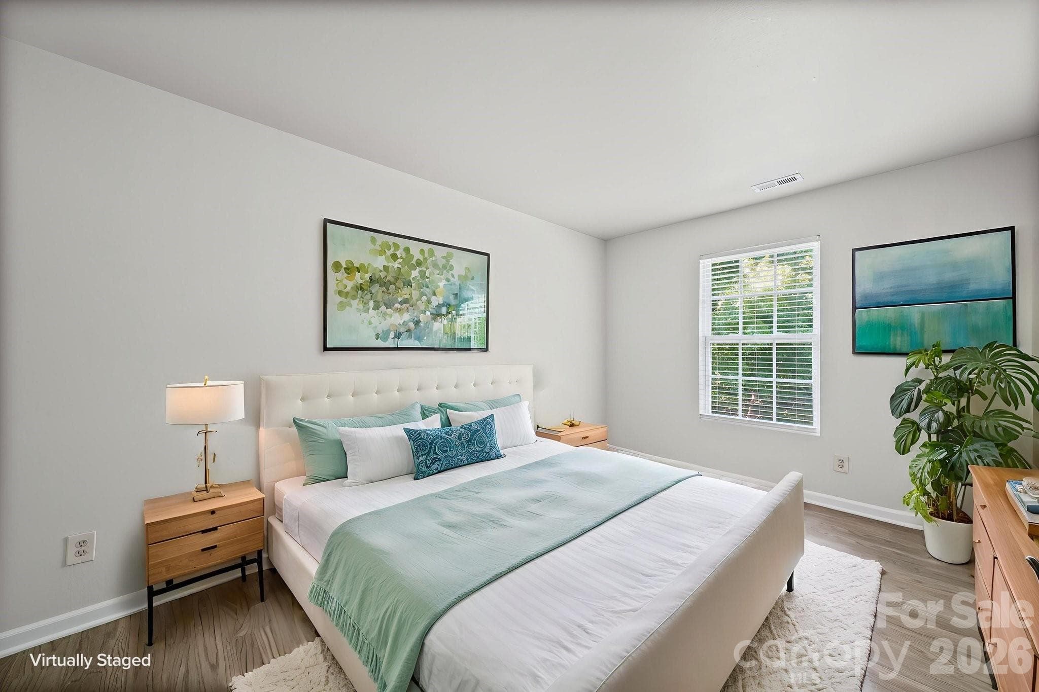 Bedroom 3 - Virtually Staged - 1604 Bray Drive, Charlotte