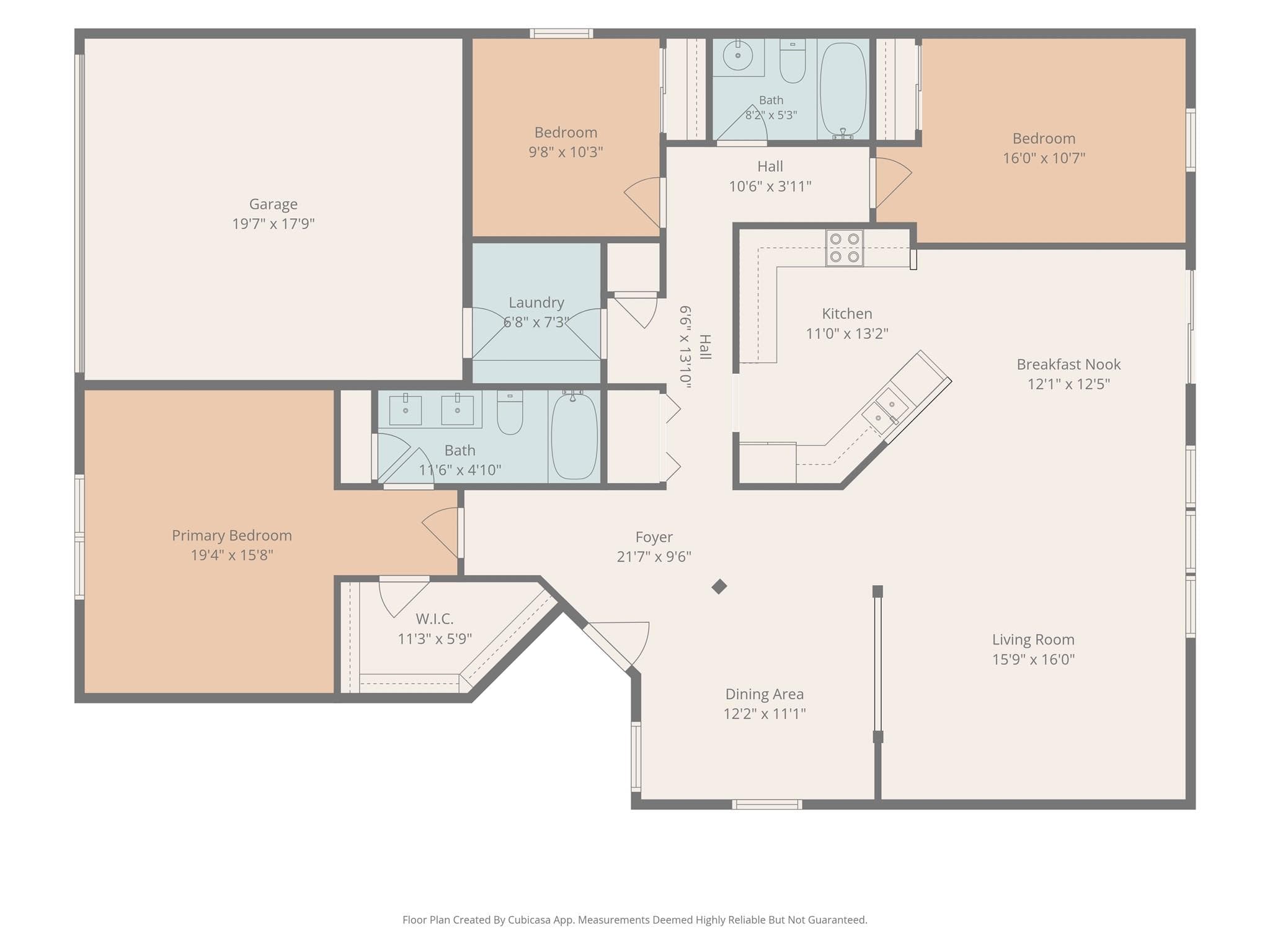 Floorplan - 1604 Bray Drive, Charlotte