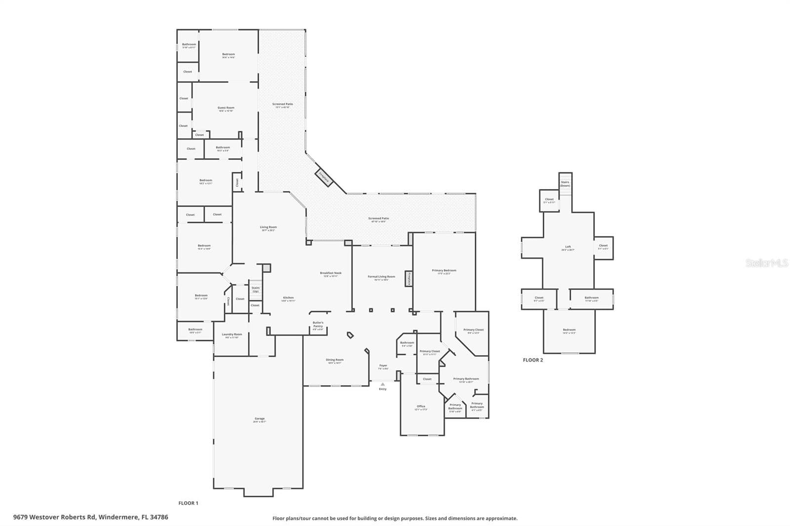 Floorplan - 9679 WESTOVER ROBERTS RD, WINDERMERE