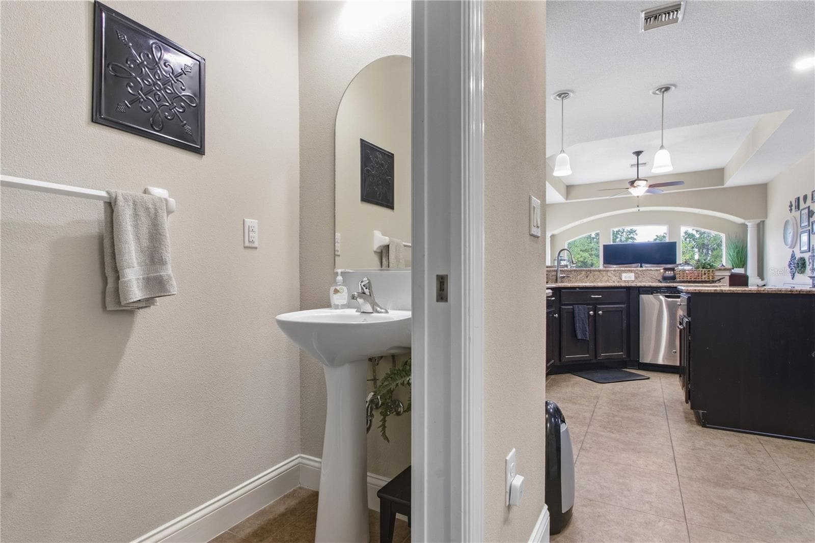 1/2 Bath Downstairs - 3431 DIAMOND FALLS CIR, LAND O LAKES