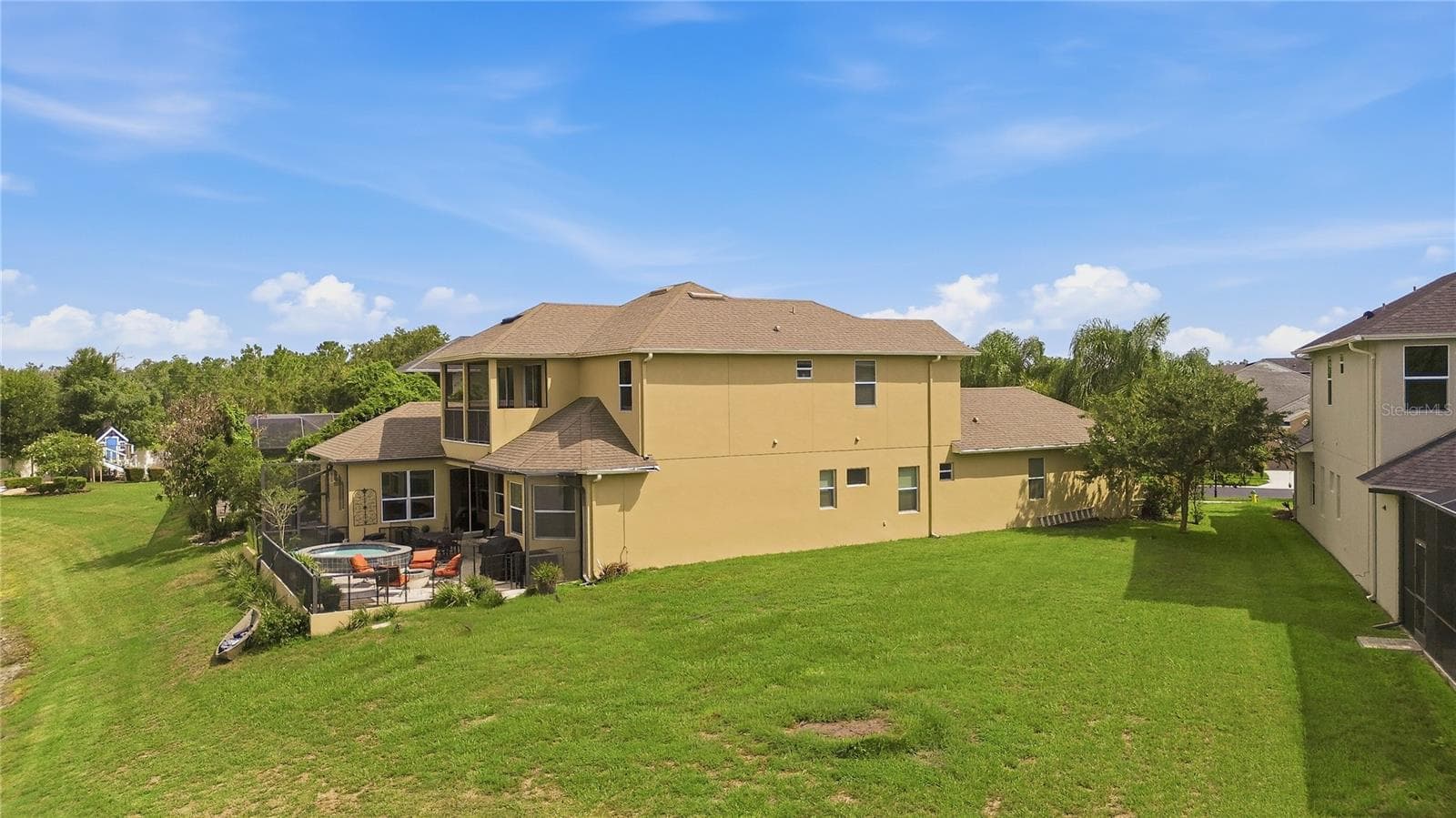 Backyard - 3431 DIAMOND FALLS CIR, LAND O LAKES