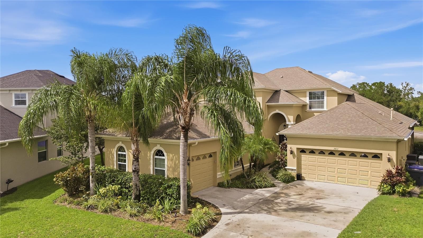 Front of Home - 3431 DIAMOND FALLS CIR, LAND O LAKES