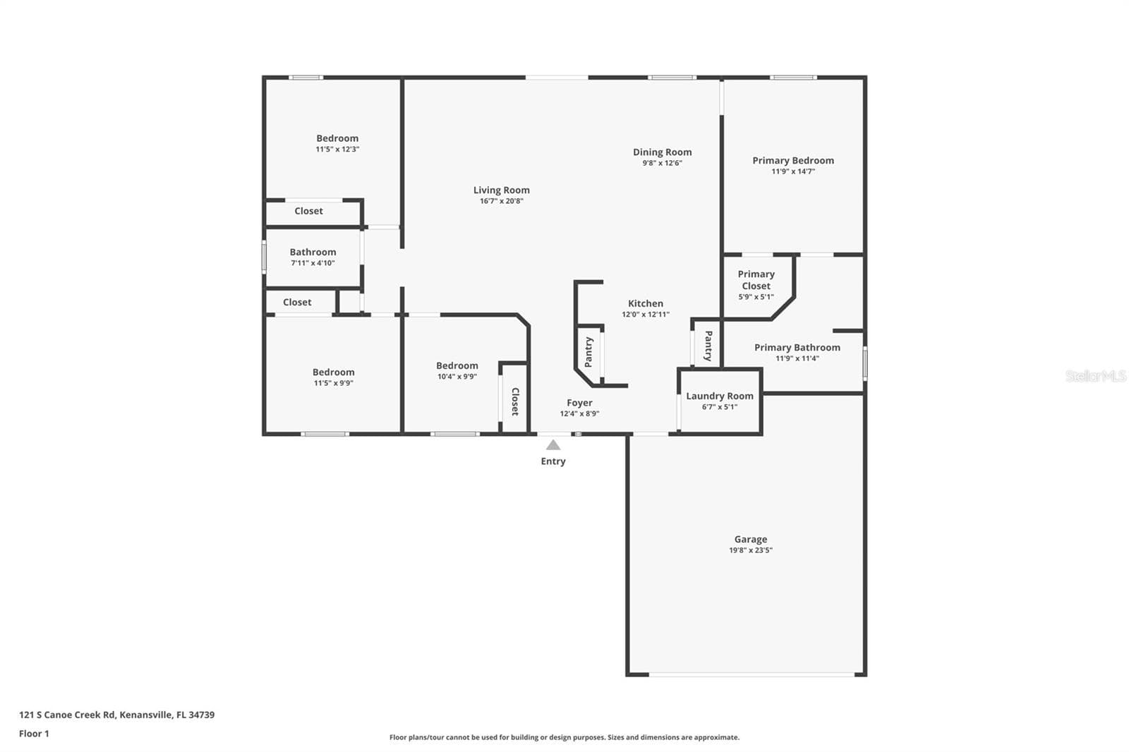 Single Family Residence at 121 S CANOE CREEK RD, KENANSVILLE, photo 45 of 46