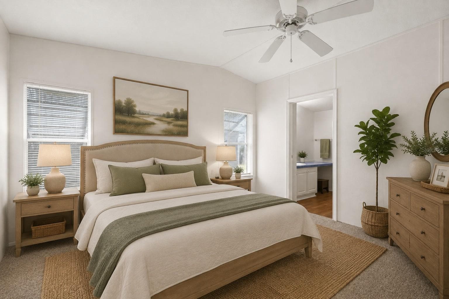 This picture is digitally stage. - 3210 HICKORY DR, WESLEY CHAPEL