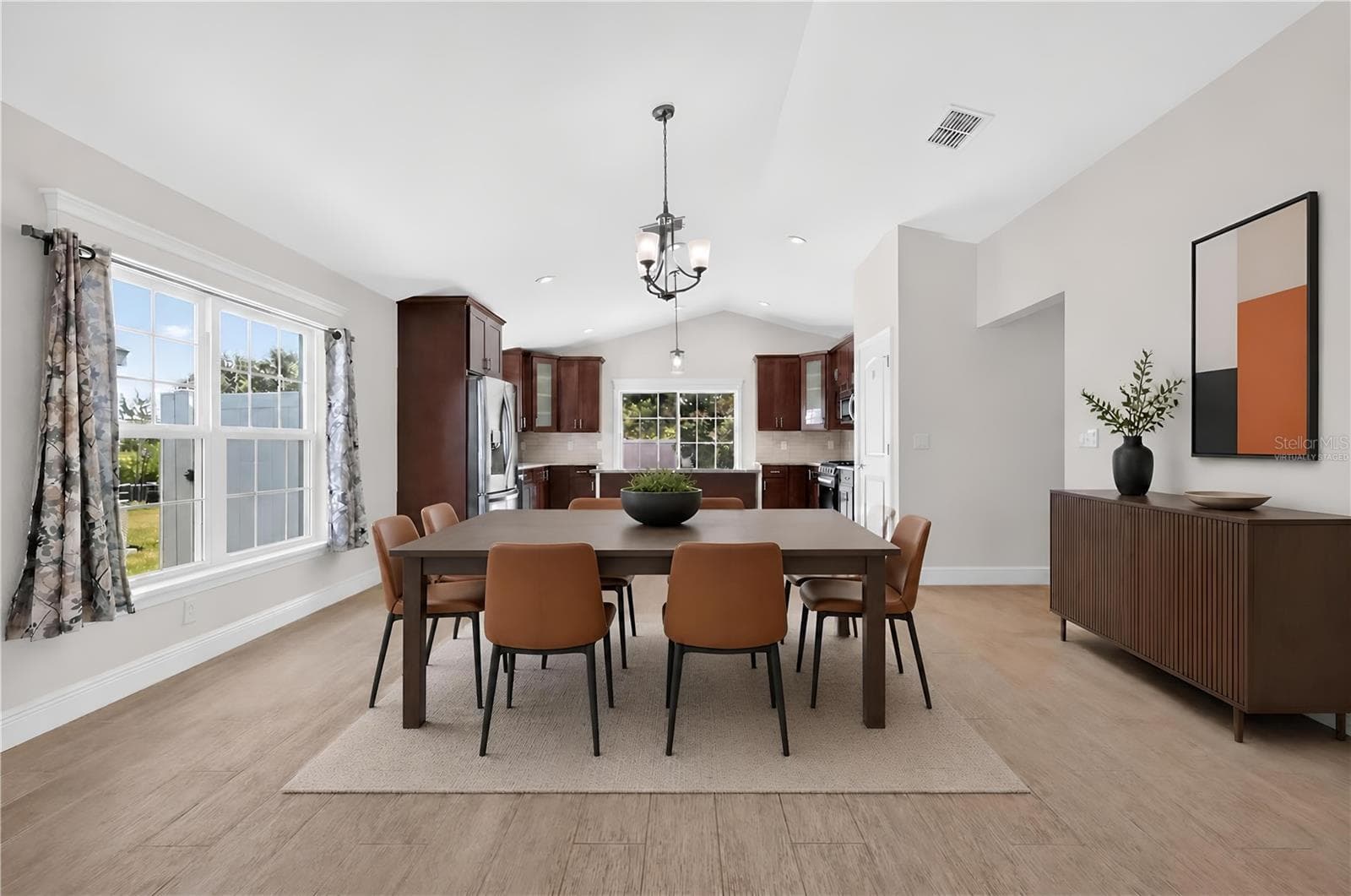 Dining Room-Virtually Staged - 12591 NE 49TH DR, OXFORD