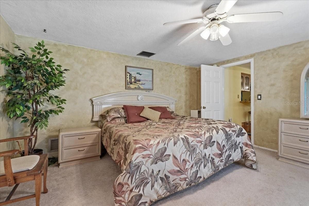 Primary Bedroom - 3500 OLD KEYSTONE RD, TARPON SPRINGS