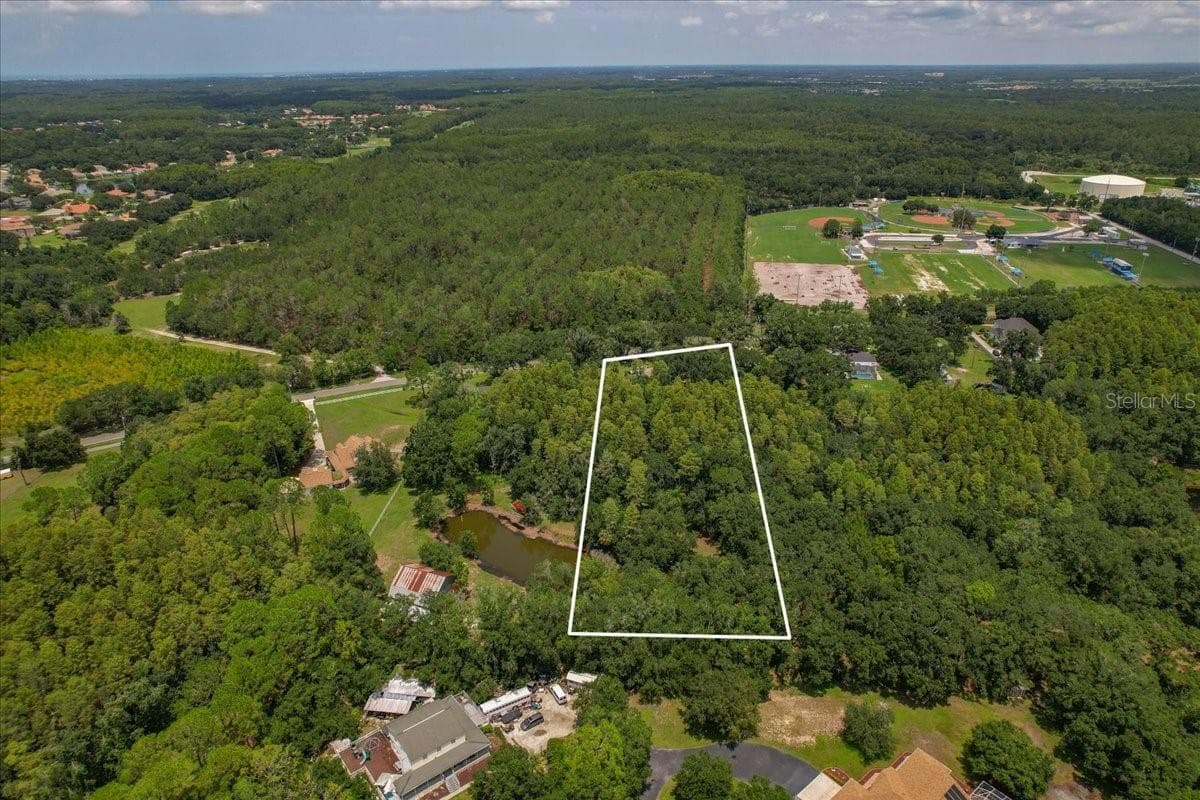Approximate property lines - 3500 OLD KEYSTONE RD, TARPON SPRINGS