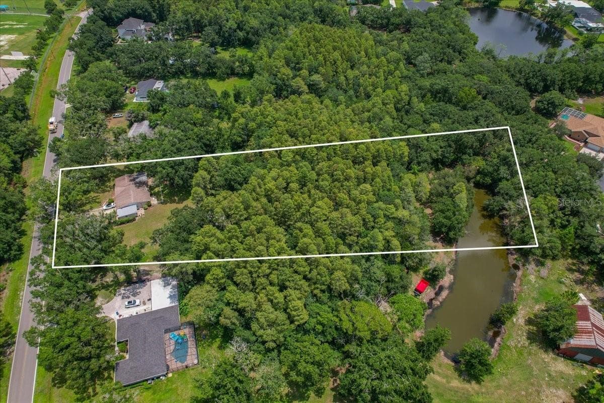 Approximate property lines - 3500 OLD KEYSTONE RD, TARPON SPRINGS